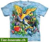 Bild 2: Wundersch&#246;ne T-Shirts mit lebensechten Vogelmotiven