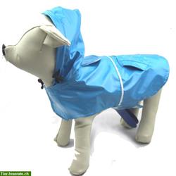 Bild 3: Hunde Regenmantel mit Kaputze, Regenschutz f&#252;r Hunde