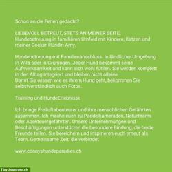 Bild 4: Hunde Tagespl&#228;tze und Ferienpl&#228;tze, sowie Gassi Service