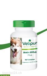 Biotin 800µg mit Vitalstoffen - 90 Tabletten für Hunde
