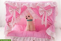 Bild 2: NEU: Luxus Katzenbett / Katzenhaus in rosa oder blau