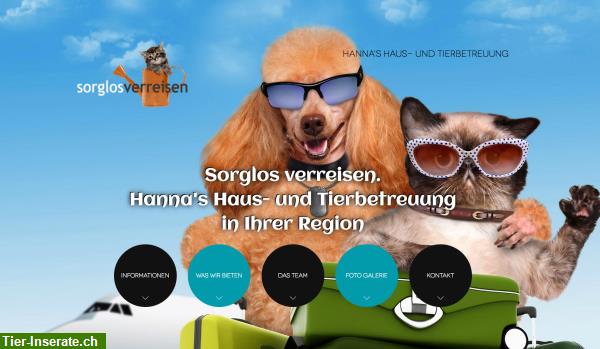 Hanna's Sorglos Verreisen | Haus-,Tier-/Katzenbetreuung in Aarau & Umgebung