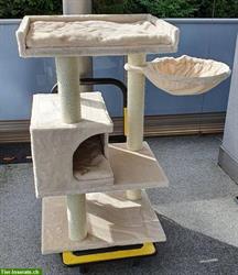 Bild 2: NEU: Katzenbaum Locarno sehr beliebt montiert creme oder grau