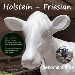 Bild 7: Holstein Friesian Deko Kuh lebensgro&#223; - Modell / HAEIGEMO