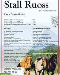 Pferde Auslaufboxen zu vermieten in Schübelbach SZ