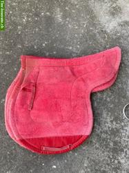 Bild 1: Rote Pony Schabracke aus Frottee zu verkaufen