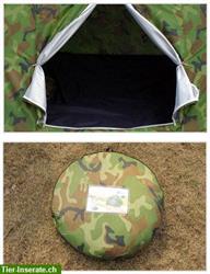 Bild 2: Milit&#228;r Wurfzelt Schnellzelt Zelt Openair 3 Personen 2 Sekunden aufgebaut