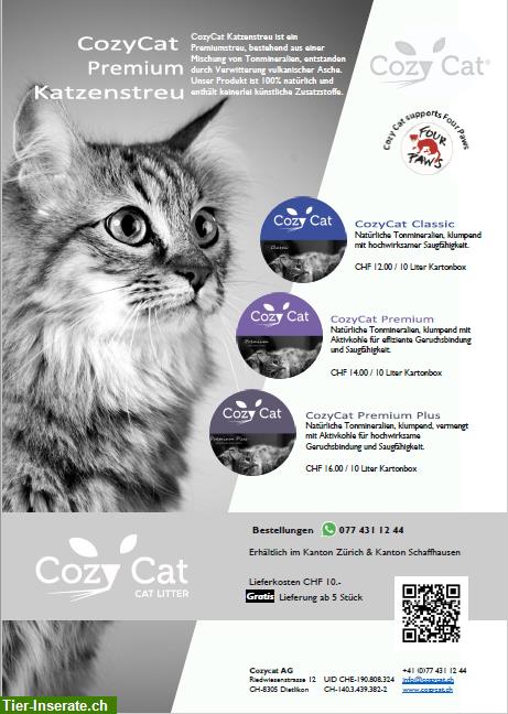 Bild 2: CozyCat Premium Katzenstreu ohne künstliche Zusatzstoffe