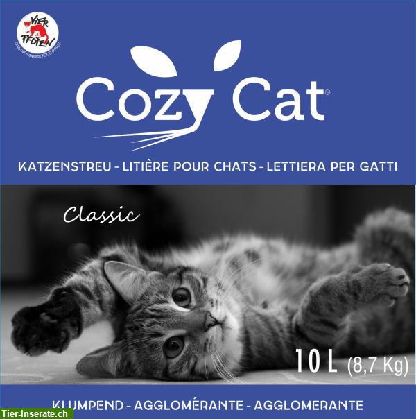 Bild 3: CozyCat Premium Katzenstreu ohne künstliche Zusatzstoffe