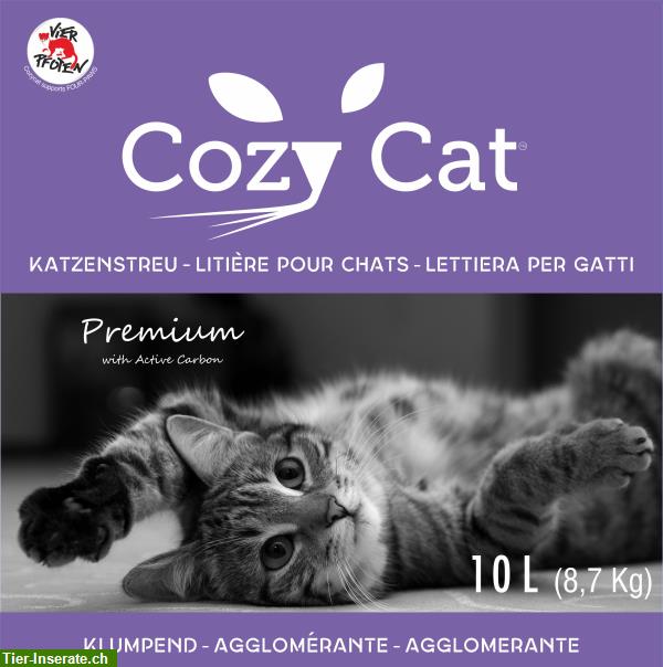 Bild 4: CozyCat Premium Katzenstreu ohne künstliche Zusatzstoffe