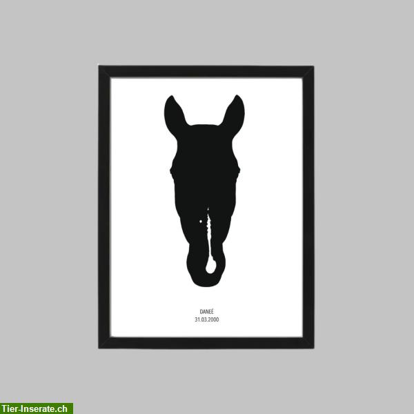Bild 2: Personalisiertes Portrait / Zeichnung von deinem Pferd