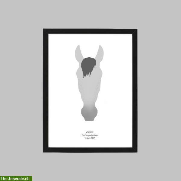 Bild 4: Personalisiertes Portrait / Zeichnung von deinem Pferd