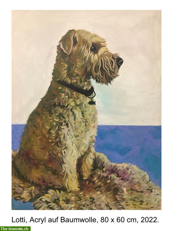 Bild 2: Hundeportrait Malerei nach Ihren Wünschen