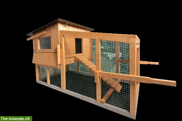 Bild 2: Kleintierstall / Meerschweinchenstall mit robuster Holzkonstruktion