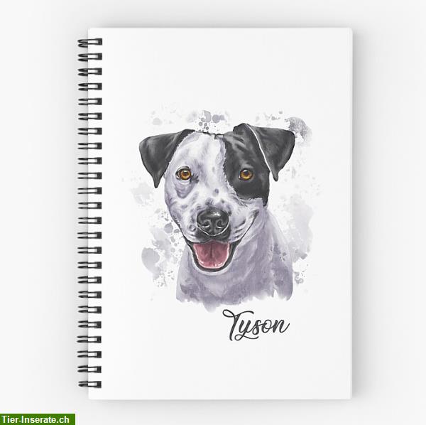 Bild 7: Ihr Hund als digital gemaltes Hundeportrait für auf Tassen, Aufkleber uvm.