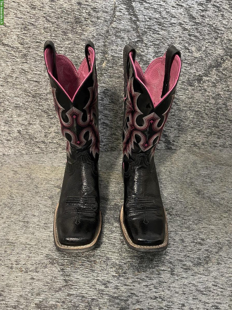 Bild 2: Ariat Lackleder Boots, NEUWERTIG!