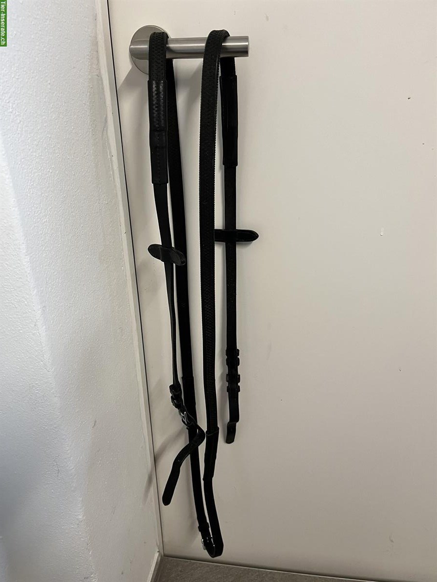 Schwarze Gummizügel - 140cm - gebraucht
