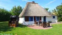 Reetdach Ferienhaus Fischerkate mit eingezäuntem Garten in St. Peter-Ording