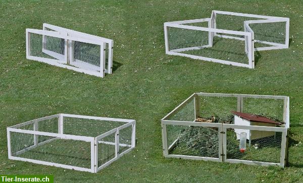 Bild 4: Kleintierstall Sommergehege für Meerschweinchen