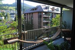 Katzenschutznetz Balkon, Terrasse etc. - Montage Schweizweit