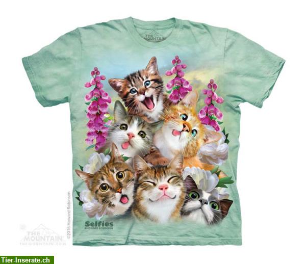 Einmalige Katzen T-Shirts zu unschlagbaren Preisen