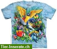 Bild 2: Wunderschöne T-Shirts mit lebensechten Vogelmotiven