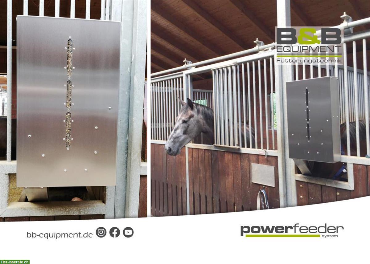 Bild 1: Kraftfutterautomat / Futterautomat für Pferde *Powerfeeder*