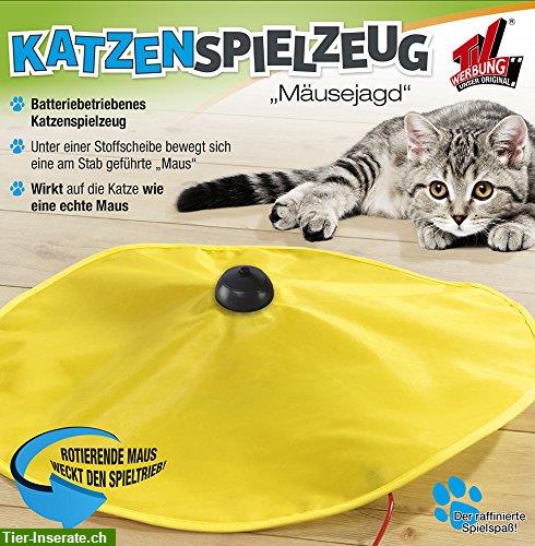 Interaktives Katzenspielzeug Mäusejagd aus TV Werbung