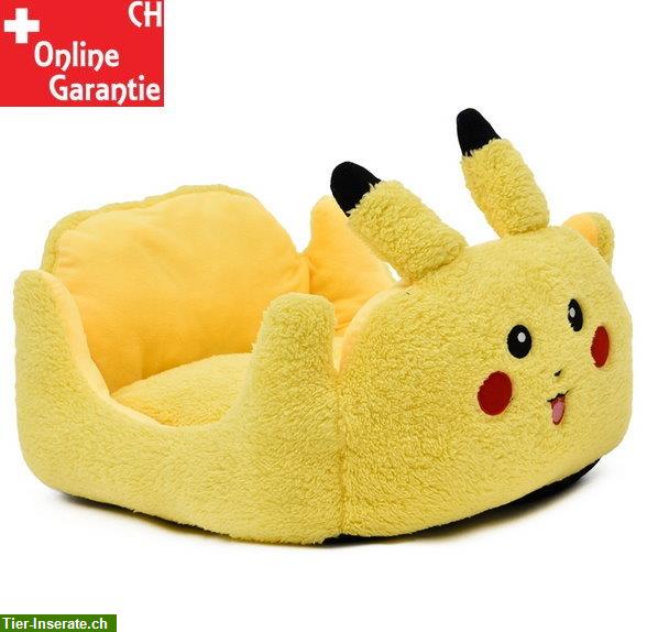 NEU: Pokémon Pikachu Katzenbett, Schlafplatz für kleine Hunde