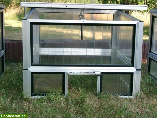 Bild 3: Schildkrötenhaus Flora 100, Frühbeet für Schildkröten, Alltop Plexiglas