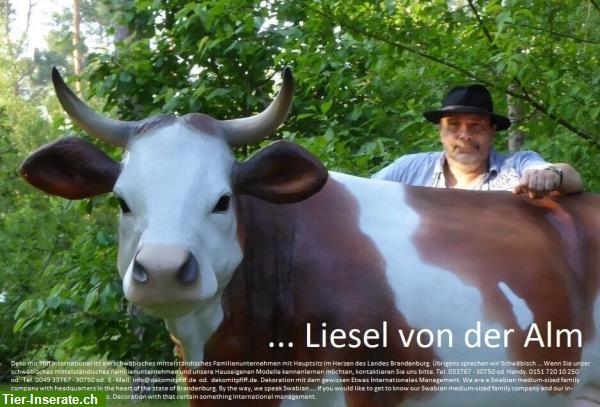 Deko Kuh Cow lebensgroß | Modell Liesel von der Alm