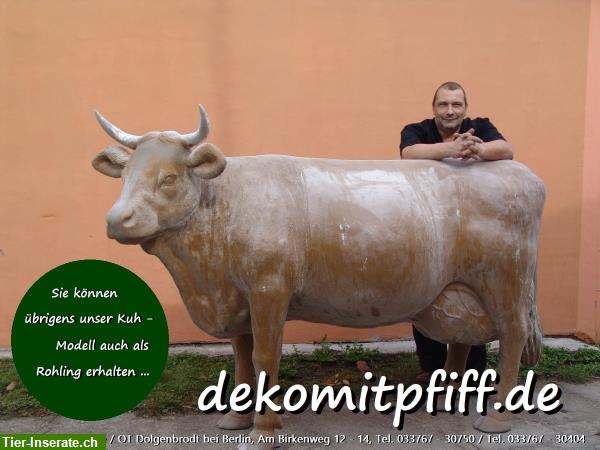 Bild 4: Deko Kuh Cow lebensgroß | Modell Liesel von der Alm
