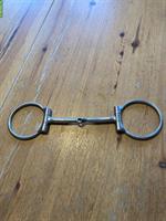 Snaffle Bit D-Ring mit Kupfereinlage, Gr. 12,5cm