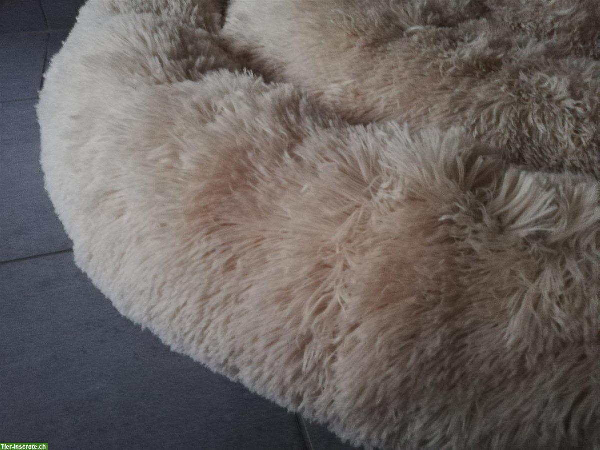 Bild 3: Kuscheliges Katzenbett, Hundebett, Plüschbett