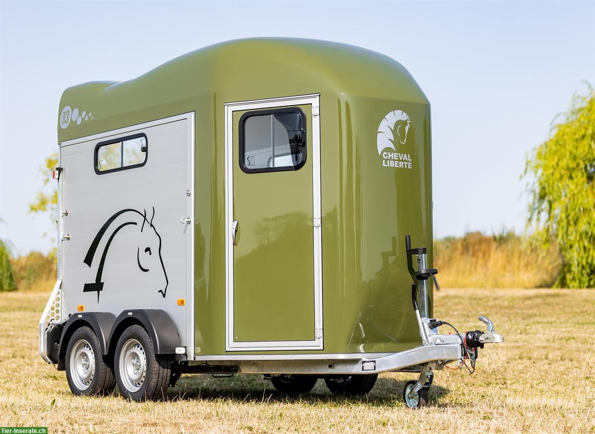 Bild 10: Pferdeanhänger Cheval Liberté Gold 3 Alu / Poly Eisengrau