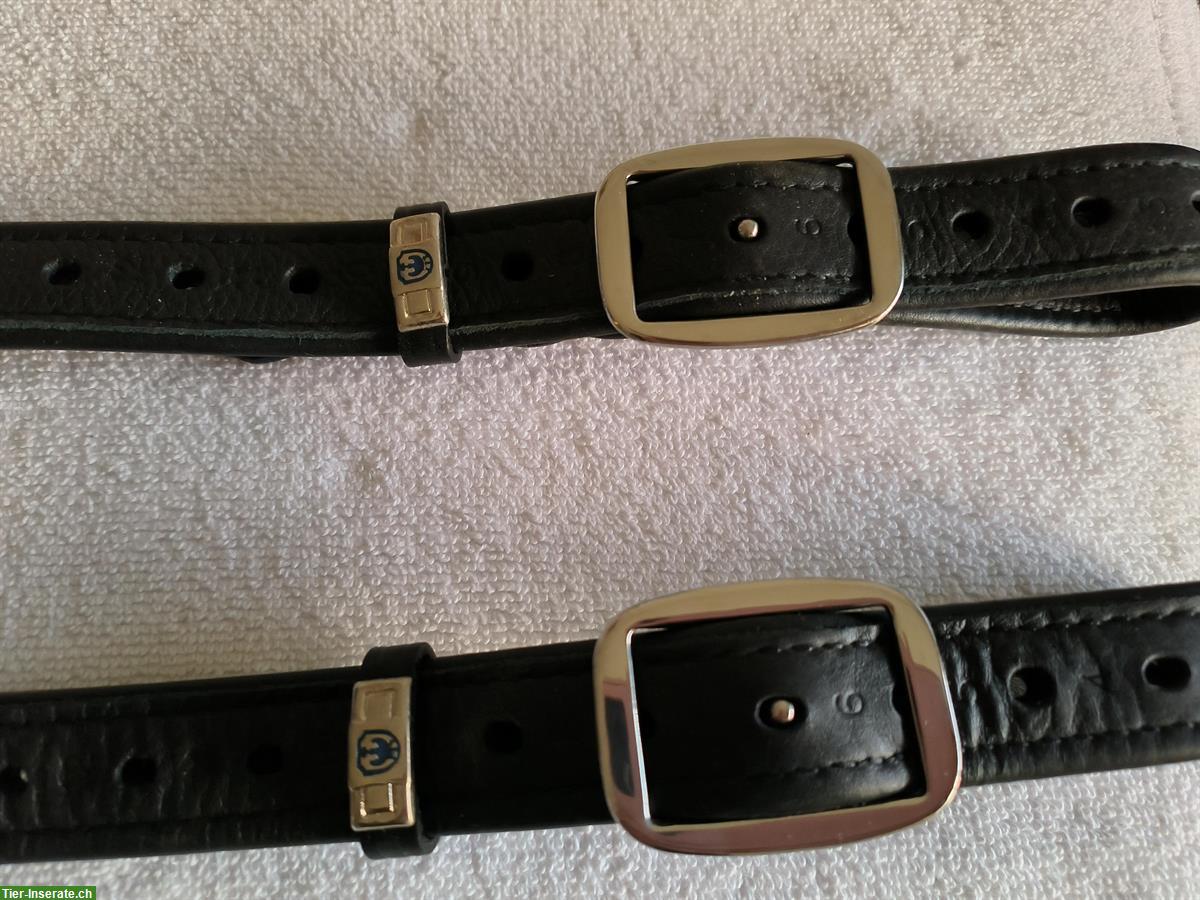 Stübben Steigbügelriemen & Stübben Sattel braun 1x 16.5" & 1x 17.5"