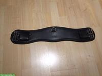 Leder-Sattelgurte, schwarz, 60cm