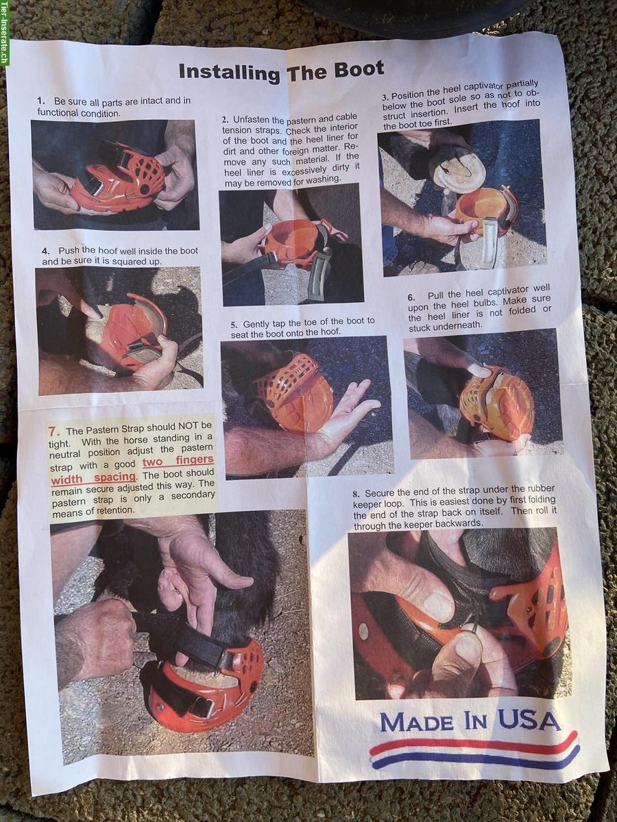 Bild 2: 4x The Boot Hufschuhe