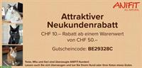 ANiFiT gesundes Katzen- & Hundefutter mit CHF 10.- Rabatt ausprobieren