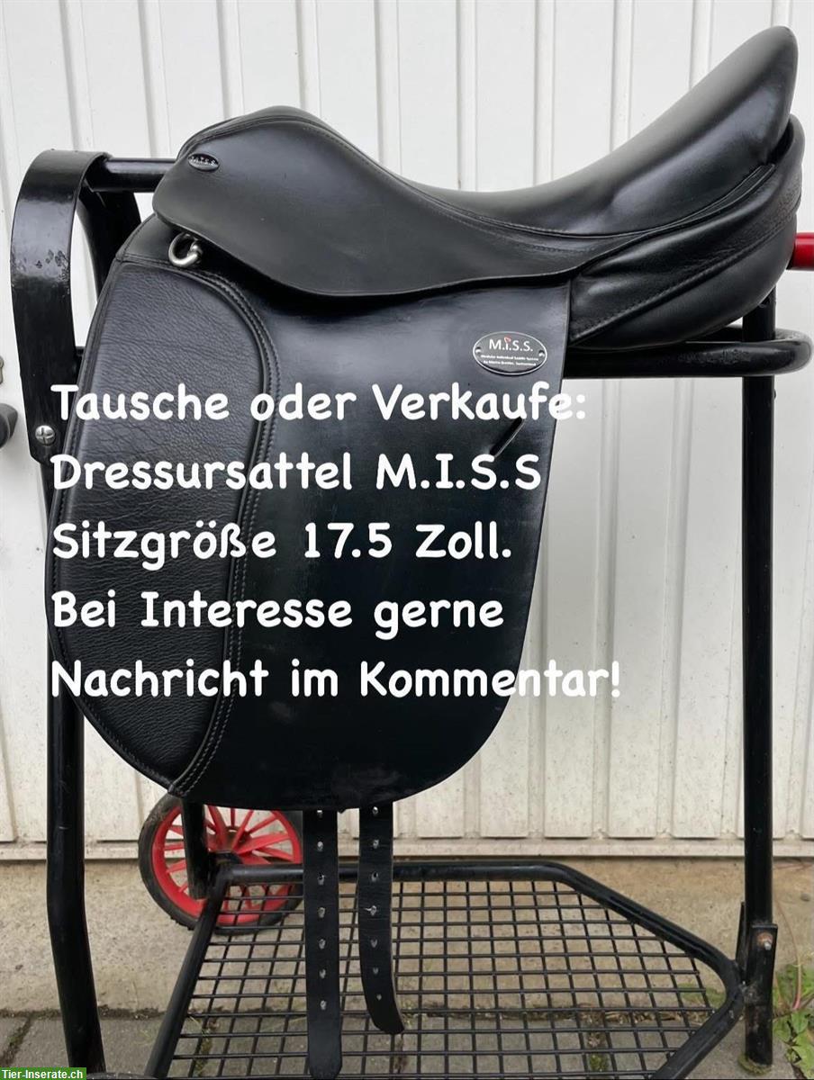 M.I.S.S Dressursattel 17.5 Zoll-Tausch möglich!