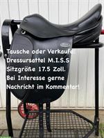 M.I.S.S Dressursattel 17.5 Zoll-Tausch möglich!