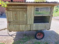 Mobiler Hühnerwagen/-Stall zu verkaufen