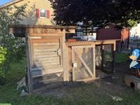 Kleintierstall aus Holz, wetterfest