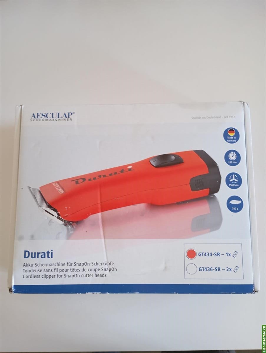 Schermaschine Aesculap Durati zu verkaufen