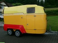 2er Pferdeanhänger MUSTANG, Vollpolyester frisch ab MFK