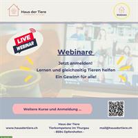 Neu beim Haus der Tiere - Webinare!