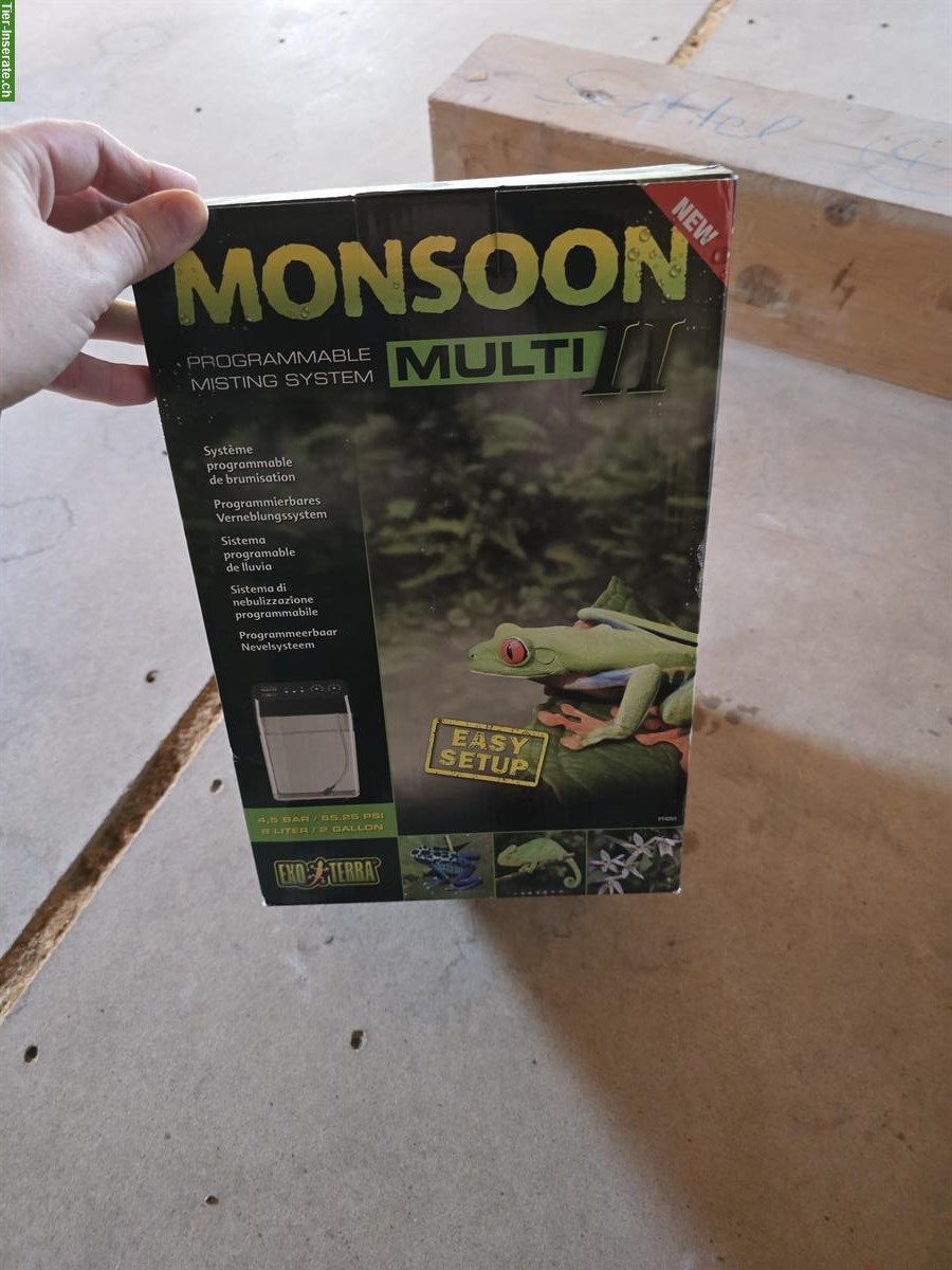 Exo Terra Monsoon Multi ll und diverses Zubehör