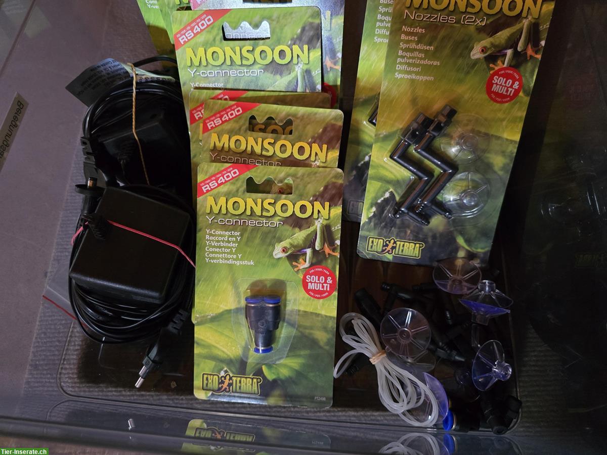 Bild 2: Exo Terra Monsoon Multi ll und diverses Zubehör