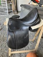 Lemetex Swiss Saddle Dressur, 16 Zoll, ideal für Pony