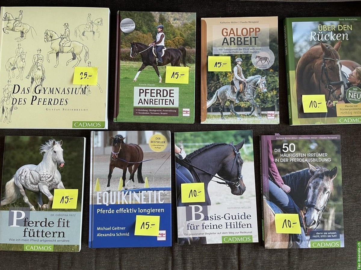 Bild 2: Diverse Pferdefachbücher zu verkaufen